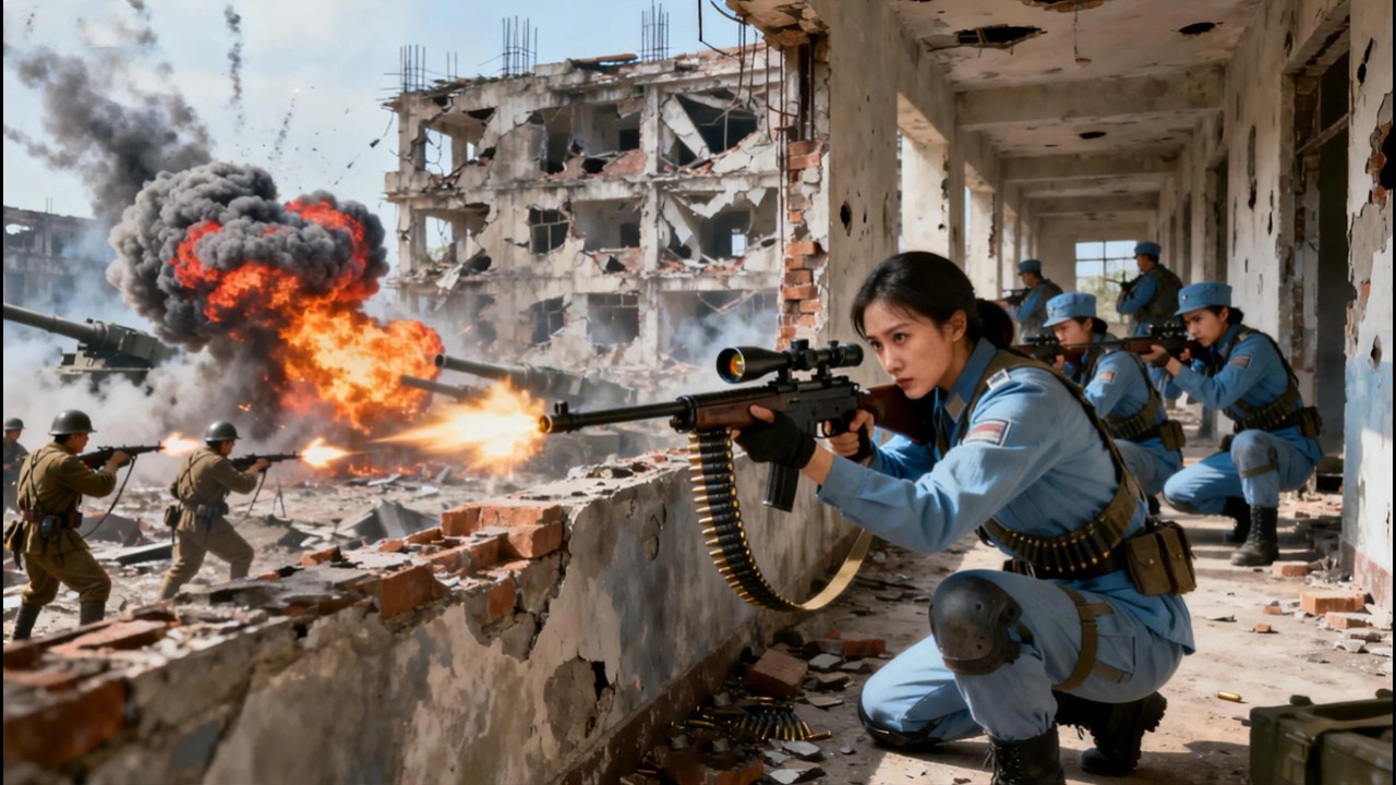 【FULL MOVIE】絕地狙殺！八路軍前線血戰日軍，頂尖女狙擊手一槍制敵，逆轉戰局逼寇求饒