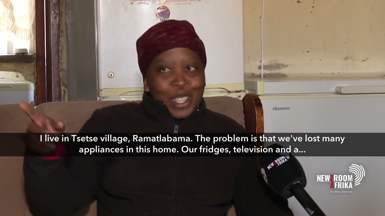 Frustrated residents complain about electric appliances being damaged by constant power cuts