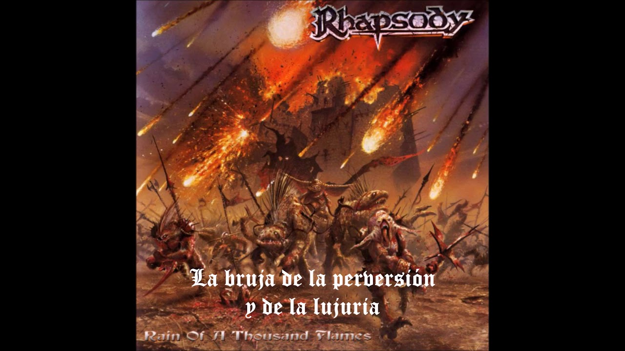 Rhapsody. Deadly Omen & Queen Of The Dark Horizons subtituladas