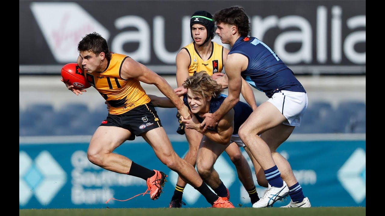 Elijah Hewett vs Vic Metro ( 2022 AFL U18 Championships)