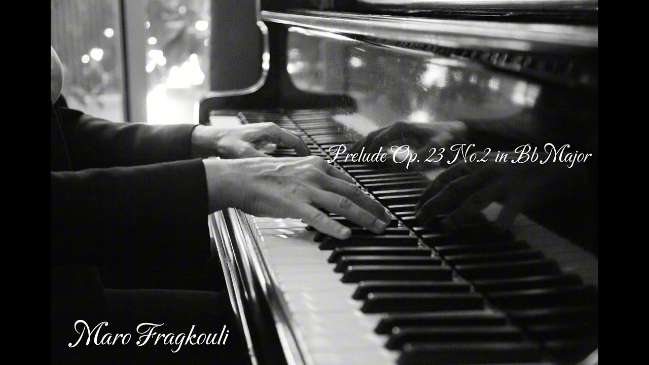 Conversations and reflections with  Sergei Rachmaninoff ( prelude op23 n 2)