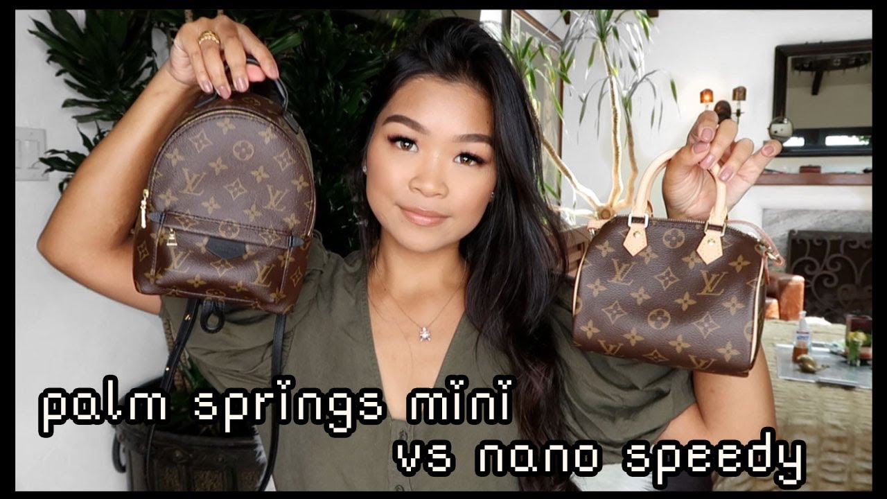 PALM SPRINGS MINI VS NANO SPEEDY | LOUIS VUITTON