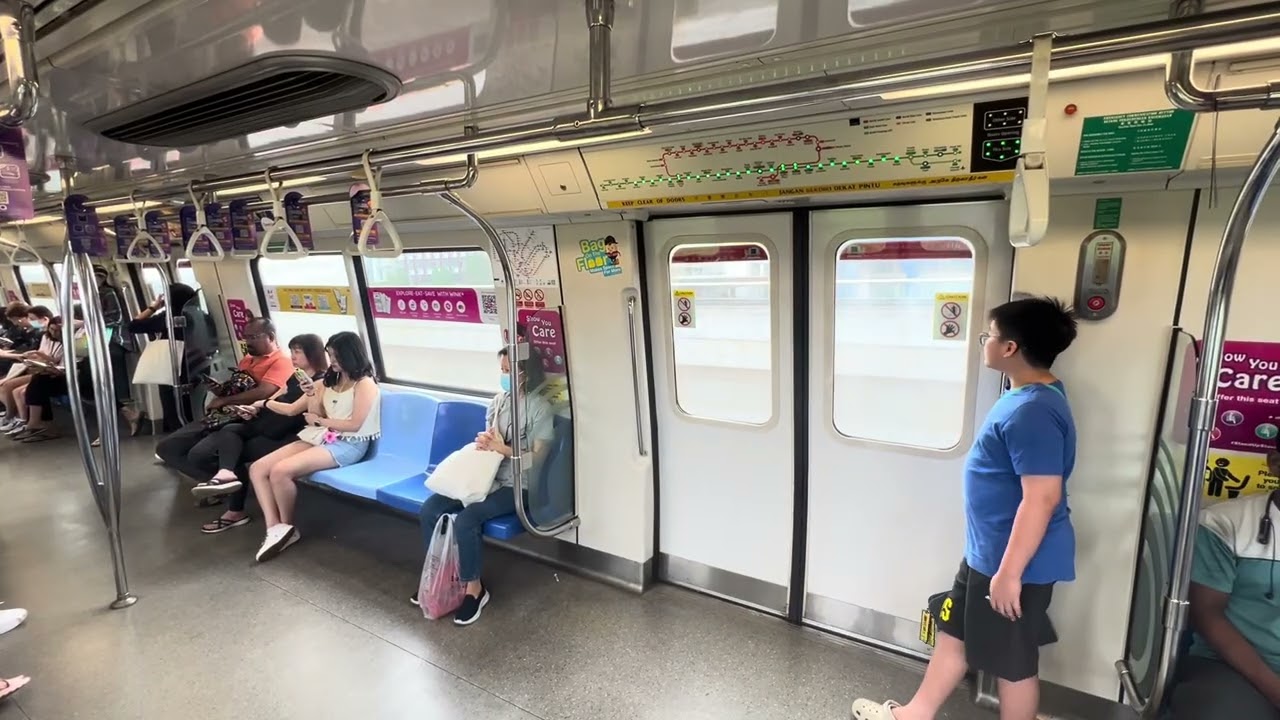 New Viaduct | SMRT Kawasaki C151A Set 519/520, Ride From Simei To Tanah Merah.