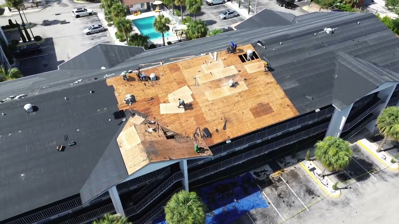 Kissimmee Hotel 144 Plywood Replaced | Roof Fully Secured Before Shingles | Episode 7