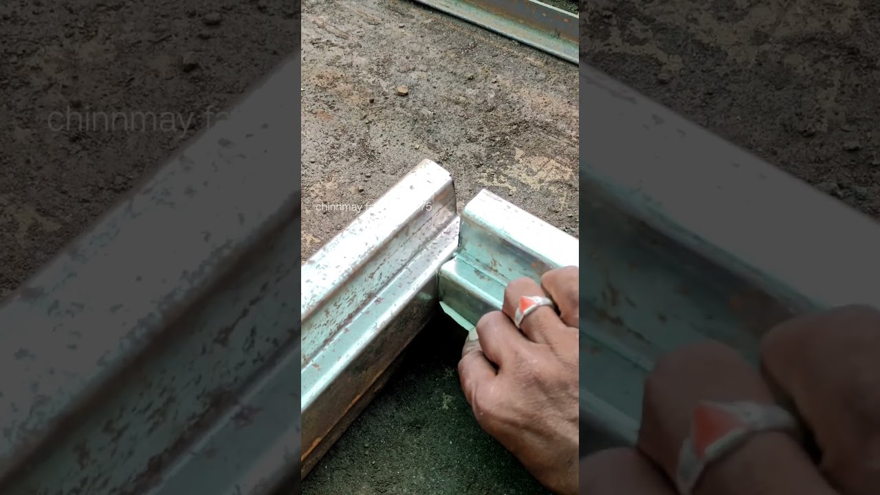 how to make metal door frame #doorframe #metal #pipe