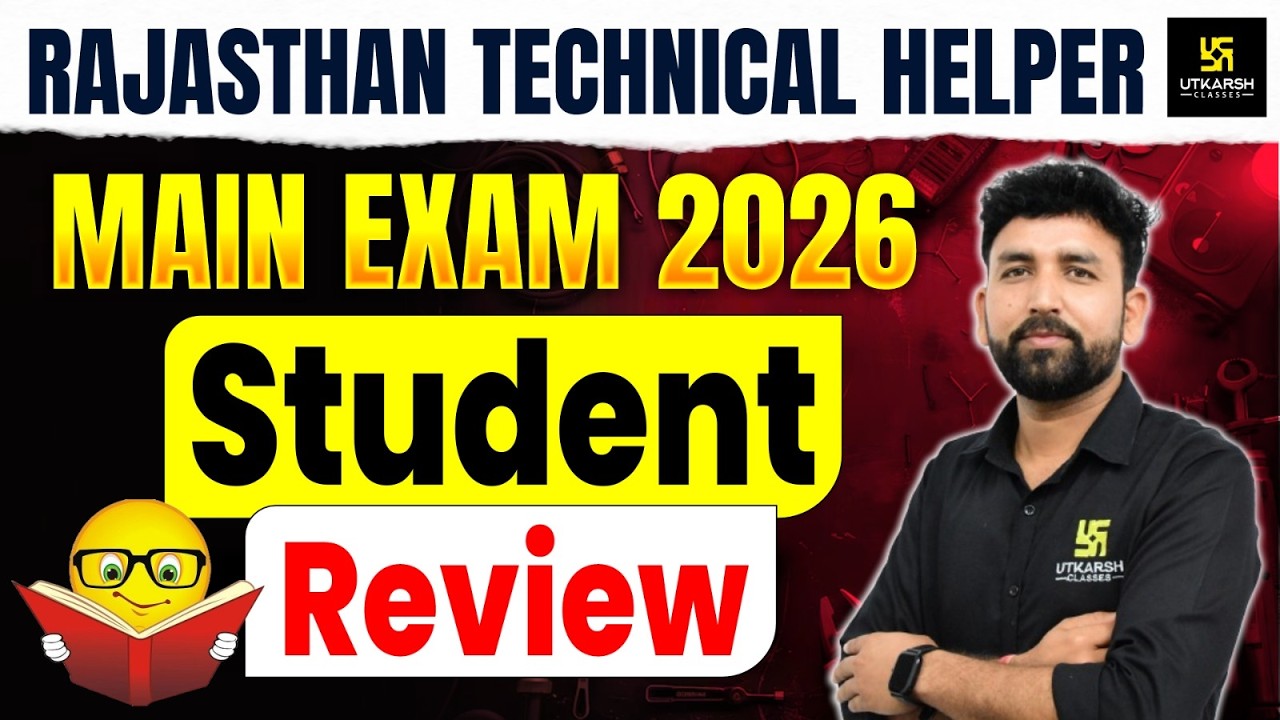 Rajasthan Technical Helper Exam Review | Rajasthan Technical Helper Mains Exam | Expected Cut-Off
