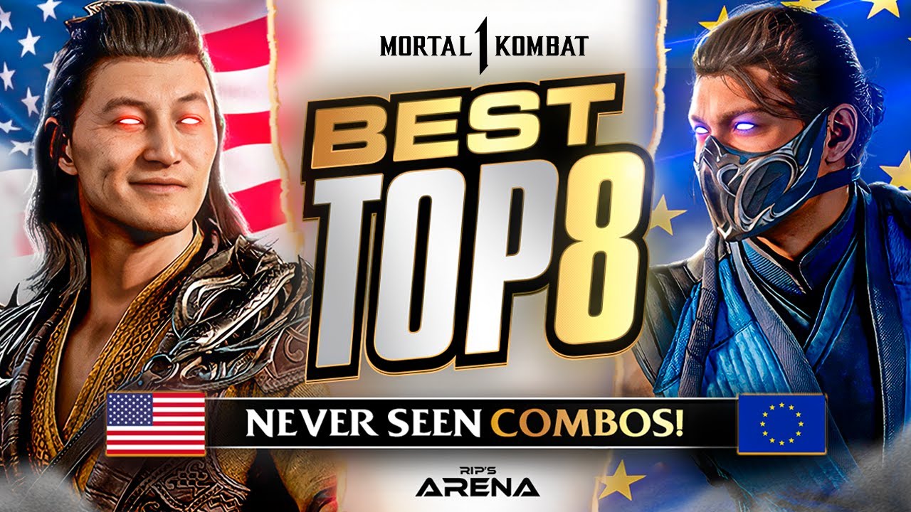 The CRAZIEST Mortal Kombat 1 TOP8 So Far! (Mindblowing Combos)