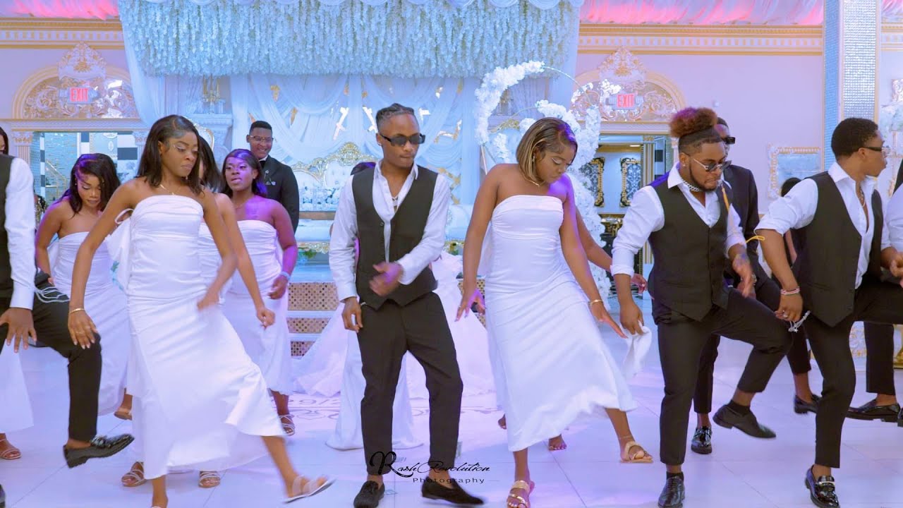 Wedding Freestyle Dance ( Congolese Wedding ) Tampa Florida #rash #wedding