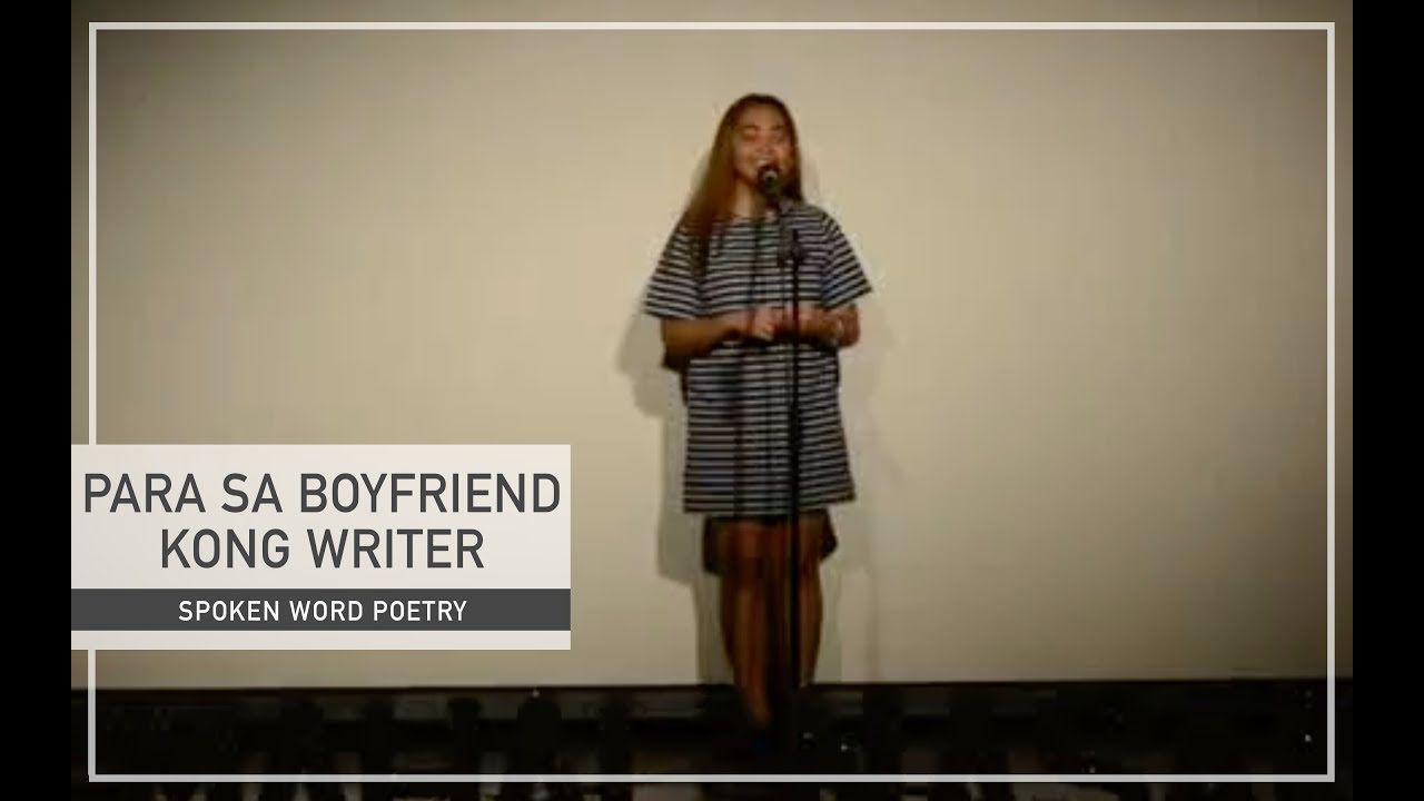 PARA SA BOYFRIEND KONG WRITER - Spoken Word Poetry | Beverly Cumla