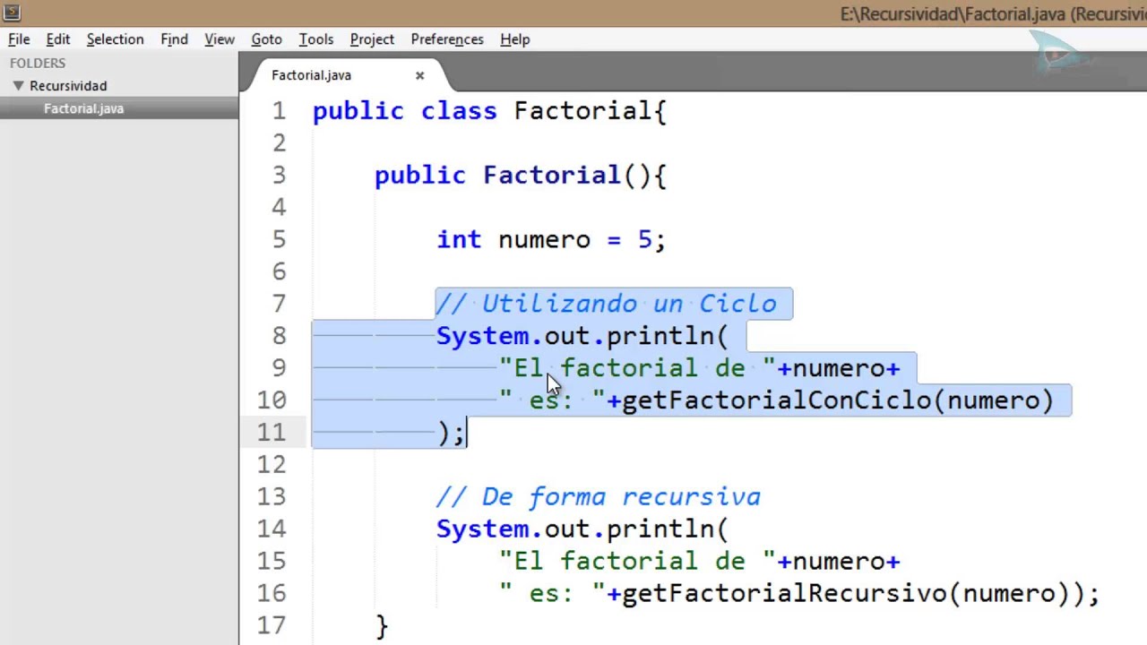 Recursividad en JAVA Cap 01 - Introducción
