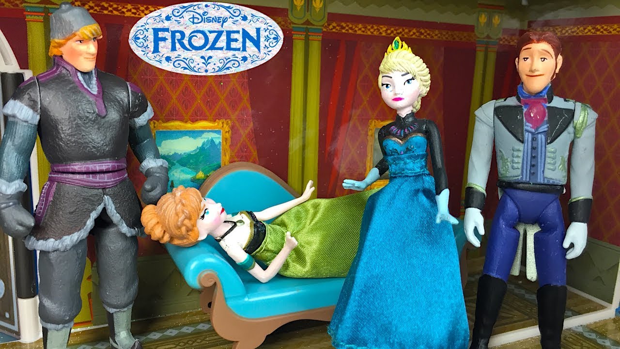 EL CASTILLO DE ARENDELLE Y ANA Y KRISTOFF SE CASAN - CUENTO