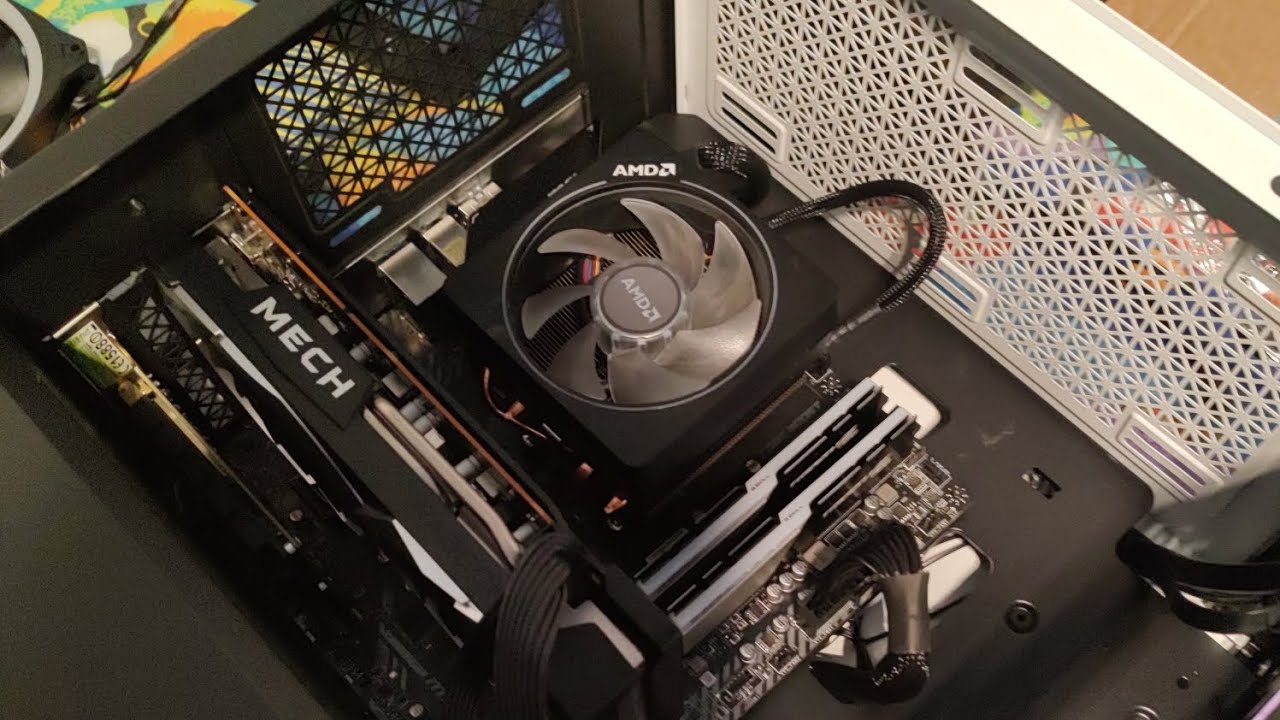 How to properly remove a wreath prism cooler made by AMD