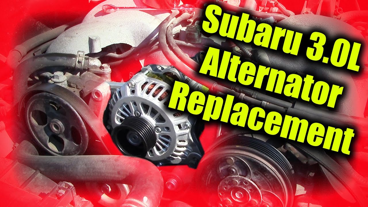 Subaru EZ30 Alternator Replacement