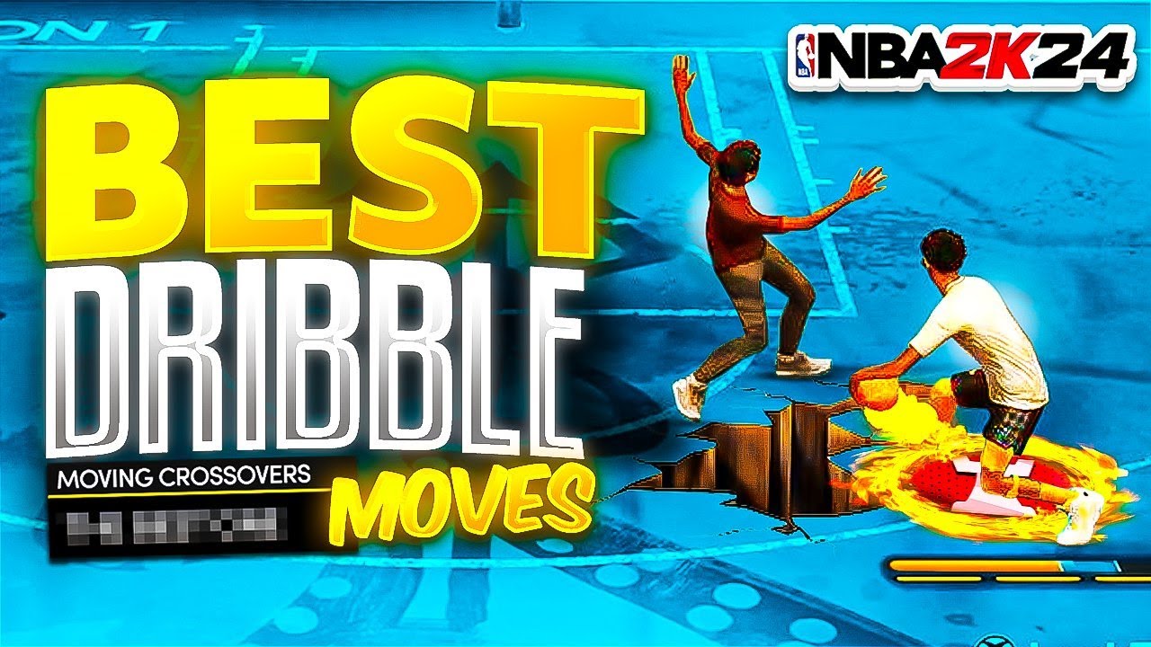 BEST DRIBBLE MOVES IN NBA 2K24! FASTEST DRIBBLE MOVES FOR ALL BUILDS! NEW GLITCHY DRIBBLE MOVES 2K24