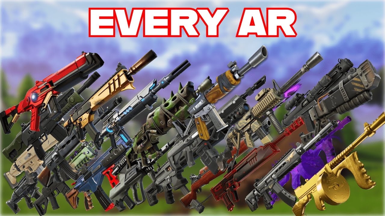 Рейтинг всех штурмовых винтовок в истории Fortnite: от худших к лучшим