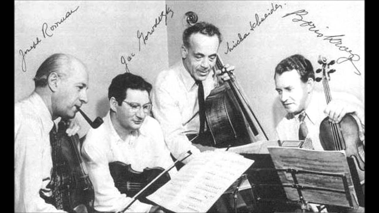Beethoven - String quartet n&deg;10 op.74 - Budapest 1951