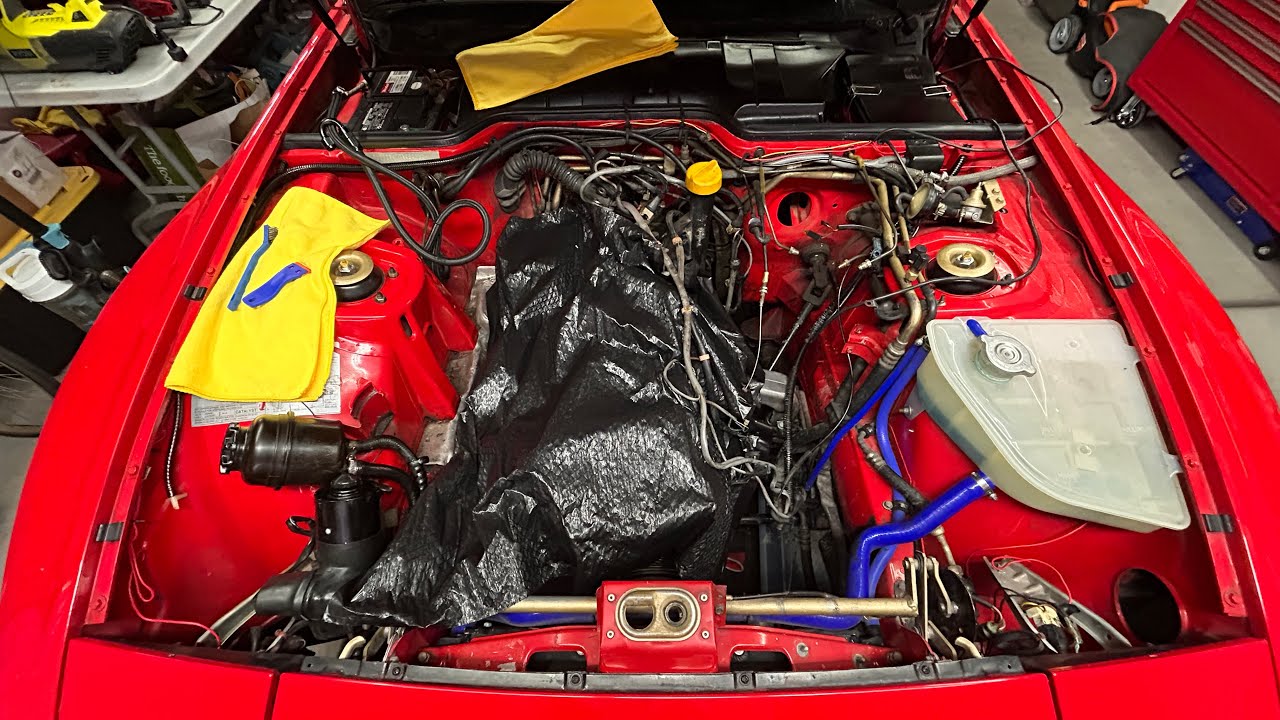 Сборка двигателя Porsche 944, часть 5.