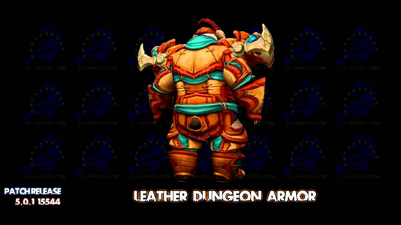 Mists Of Pandaria Leather Dungeon Armor Set - All Races