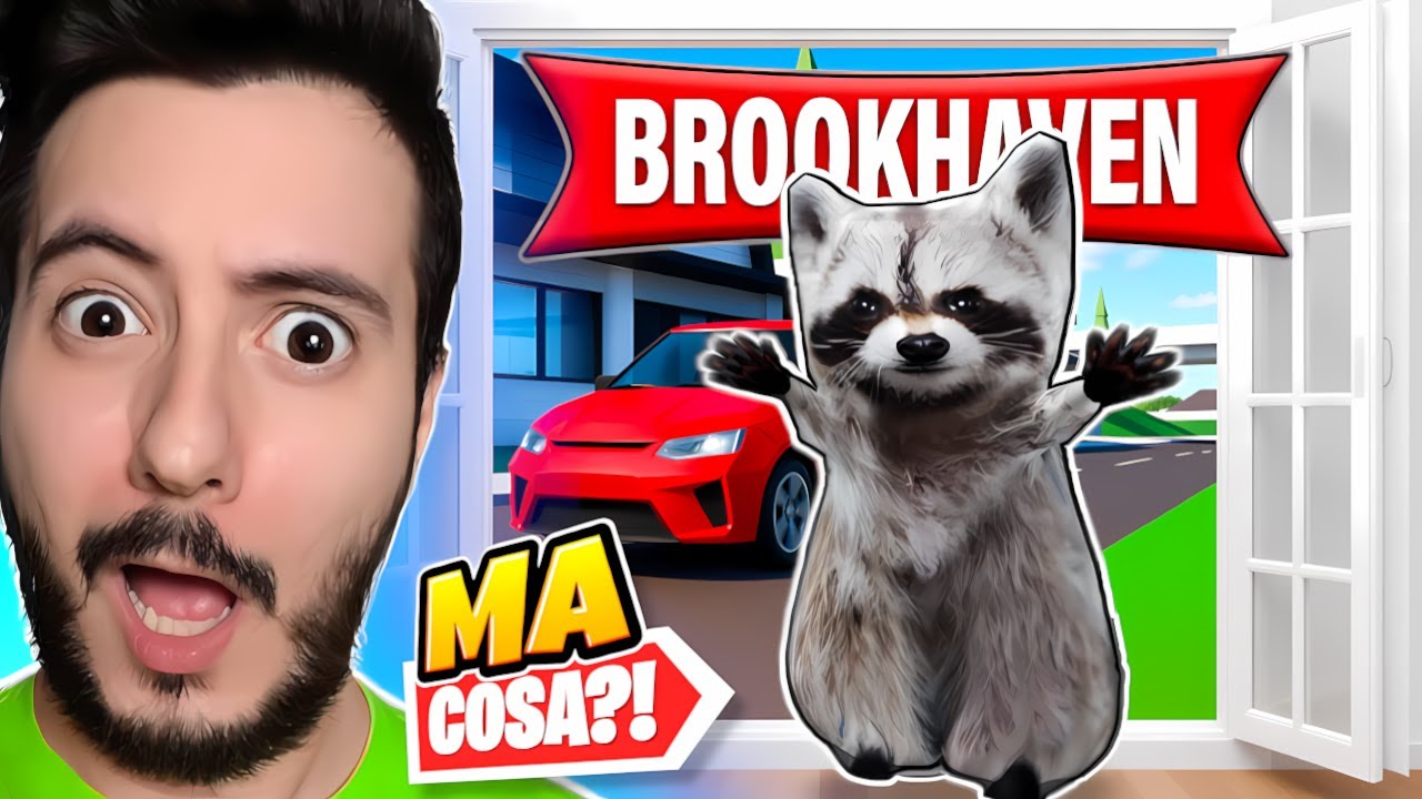 GIOCO A BROOKHAVEN PER LA PRIMA VOLTA SU ROBLOX 😲