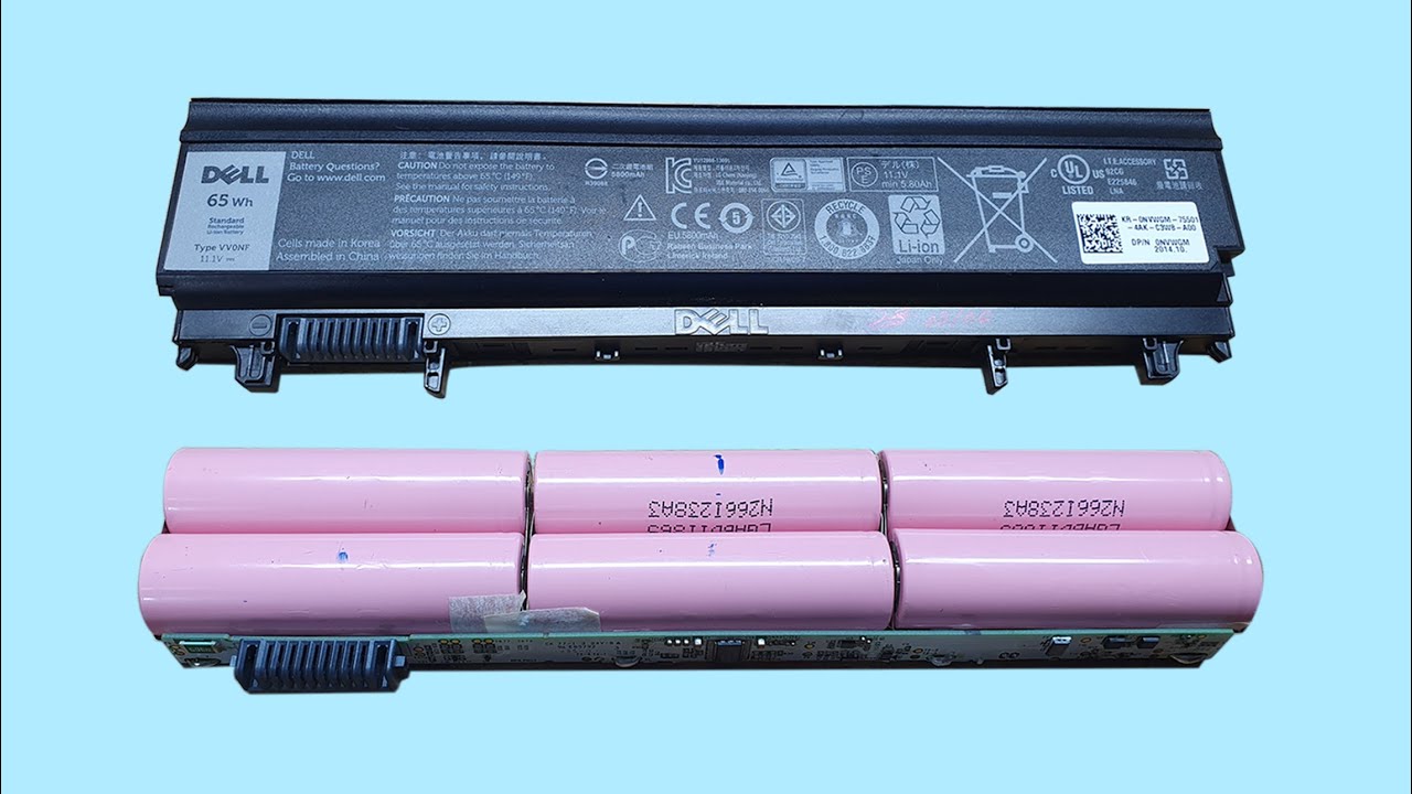 HD Thay Cell & Resset PM Pin laptop DELL E5440 E5540 - VV0NF 6000mAh| Nhận đ&oacute;ng pin mới 0969.988500