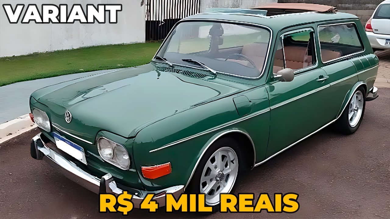 VOLKSWAGEN VARIANT À VENDA POR APENAS 4 MIL REAIS
