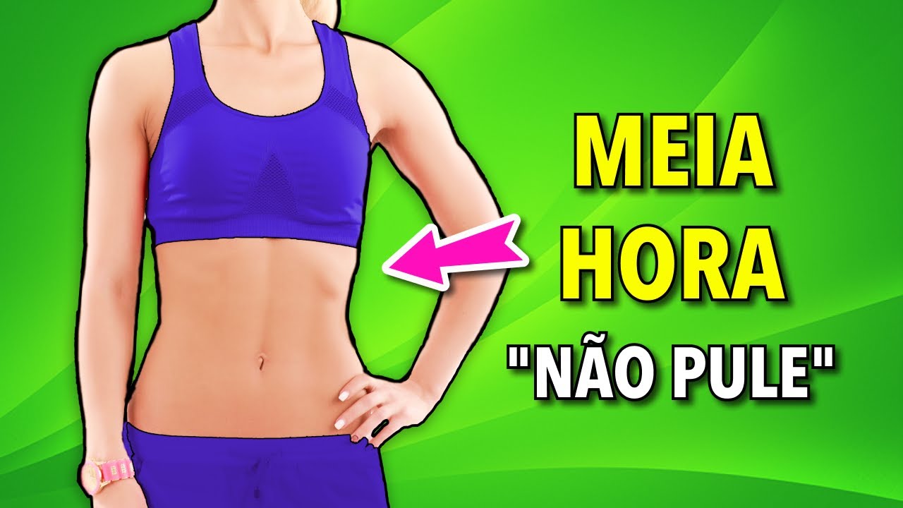 Meia Hora “Sem Pular” - Treino Em Pé Para Emagrecer