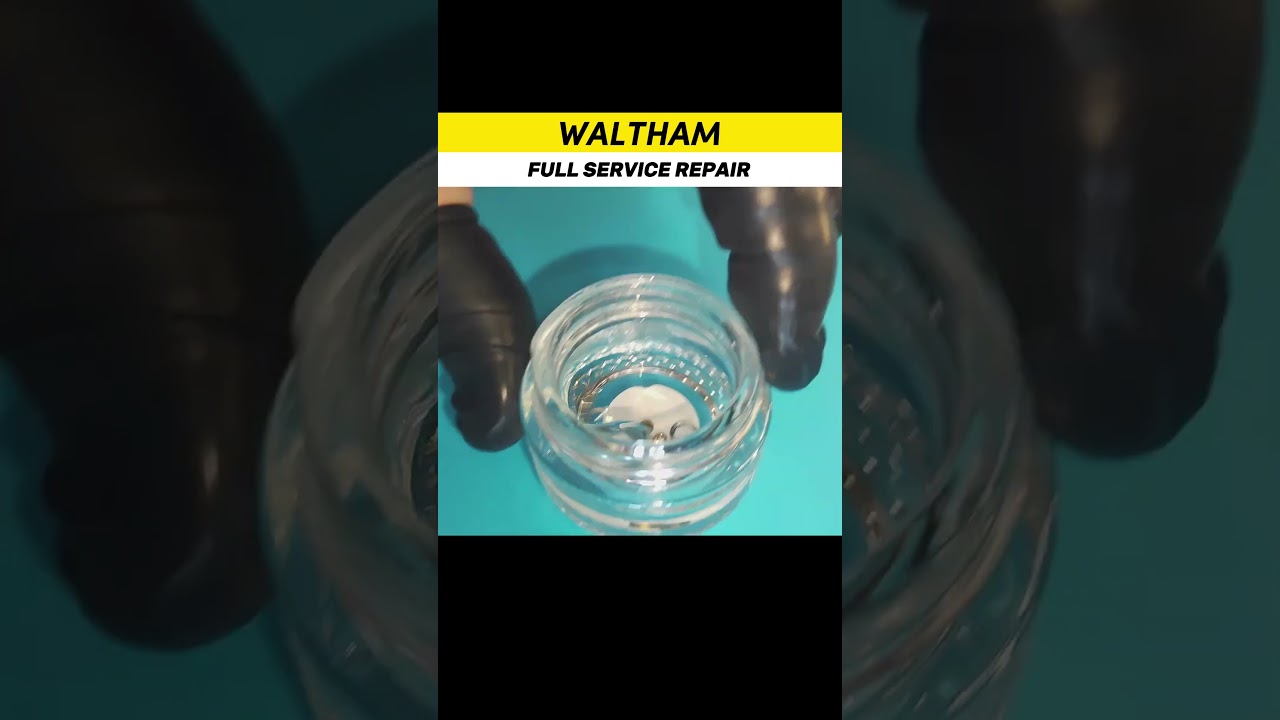 Waltham Pocket Watch Full Service