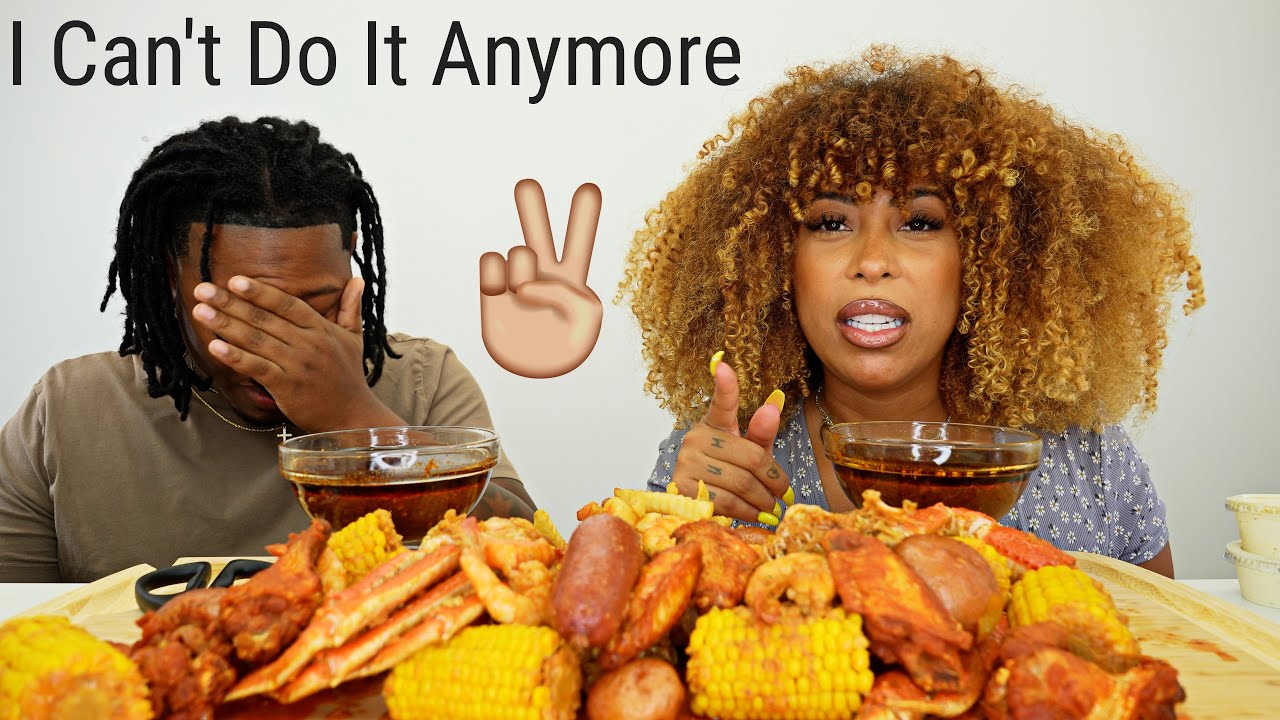 Она готова уйти✌🏾 Вареные морепродукты🦀