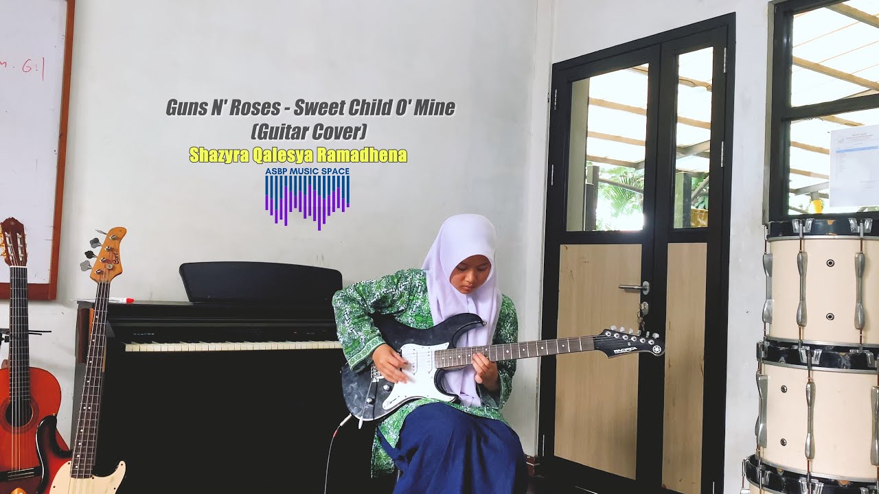 Guns N' Roses - Sweet Child O' Mine (Guitar Cover) by Shazyra Qalesya Ramadhena