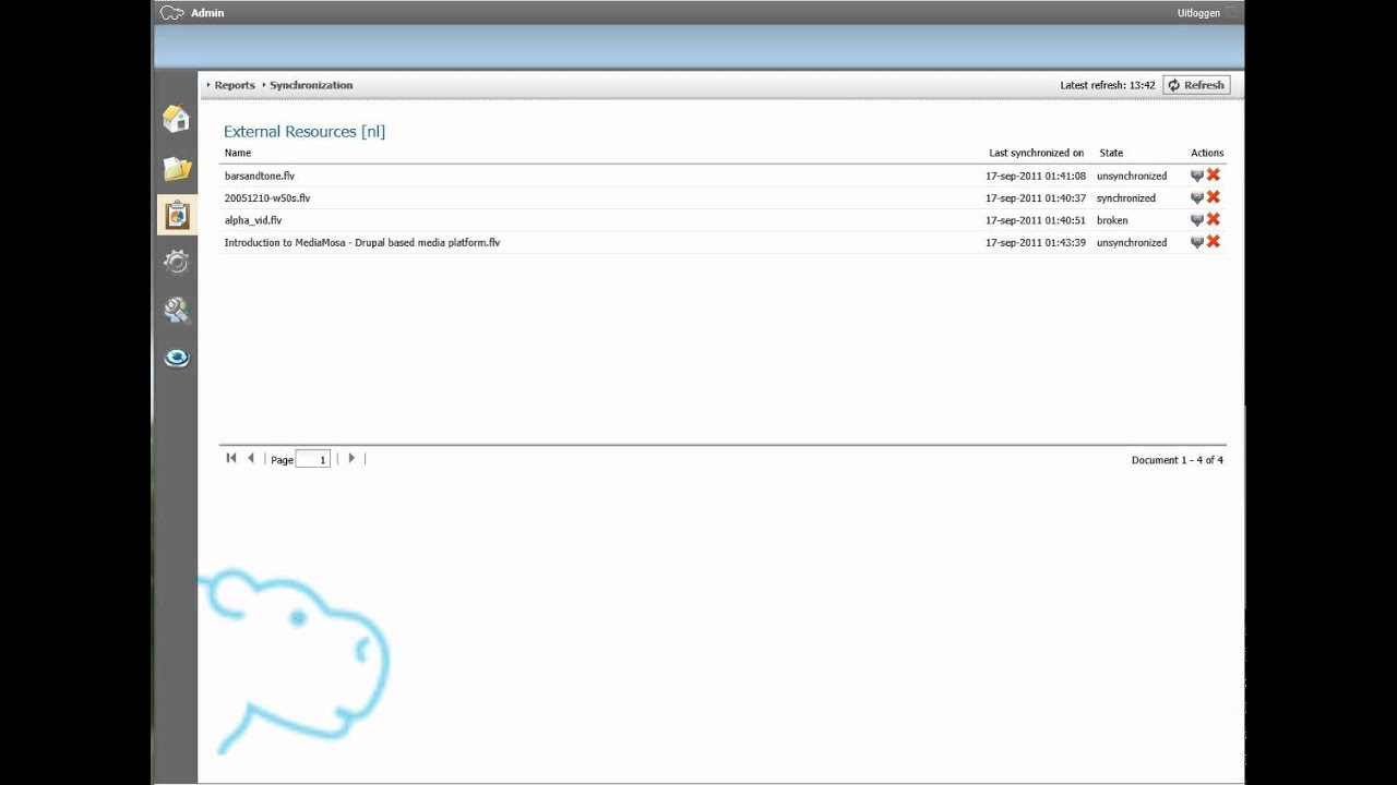 MediaMosa going Hippo Metadata Synchronization