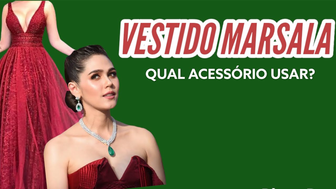 VESTIDO MARSALA | QUAL ACESSÓRIO USAR?? |