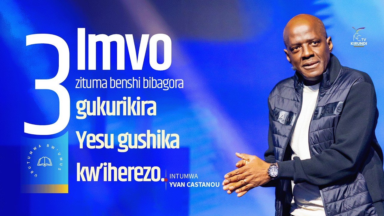 Imvo 3 zituma benshi bibagora gukurikira Yesu gushika kw' iherezo | Intumwa Yvan CASTANOU