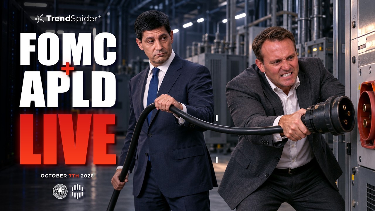 FOMC Minutes + Applied Digital Earnings LIVE: APLD Results & Reaction (+LEVI) | With MenthorQ