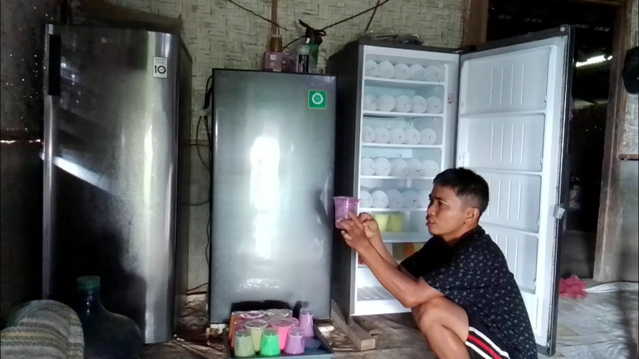 NYUSUN POP ICE KE FREEZER 