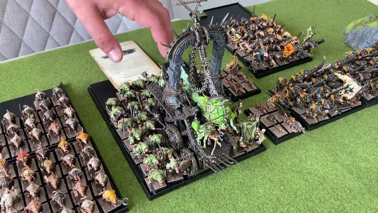 Elfos Silvanos Vs Skavens Warhammer Fantasy 8ctava (Primer turno &eacute;pico)