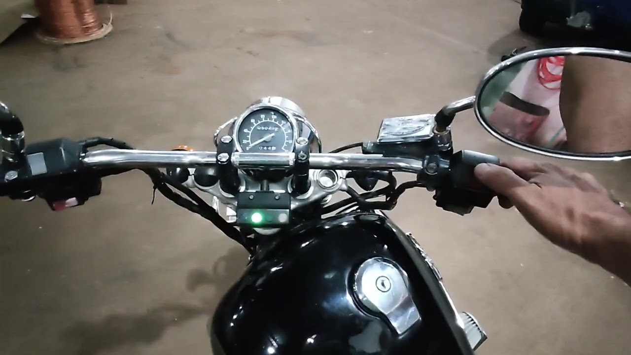 Virago 535 com carburador CG 150 testado e aprovado