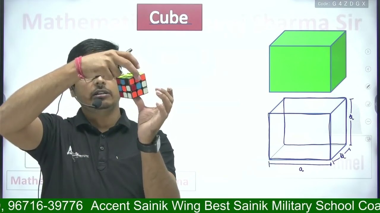 Sainik School Maths | AISSEE Preparation | Area & Volume for Sainik School | Class 6 & 9 | Suraj Sir