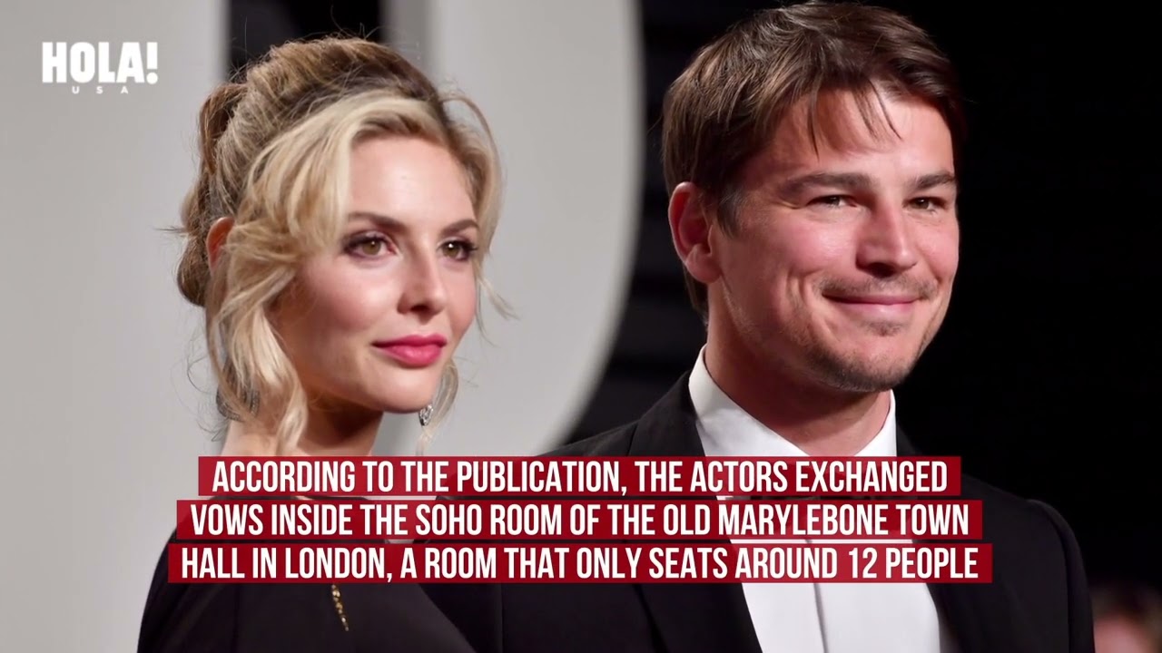 Josh Hartnett and Tamsin Egerton secretly got married in private ceremony
