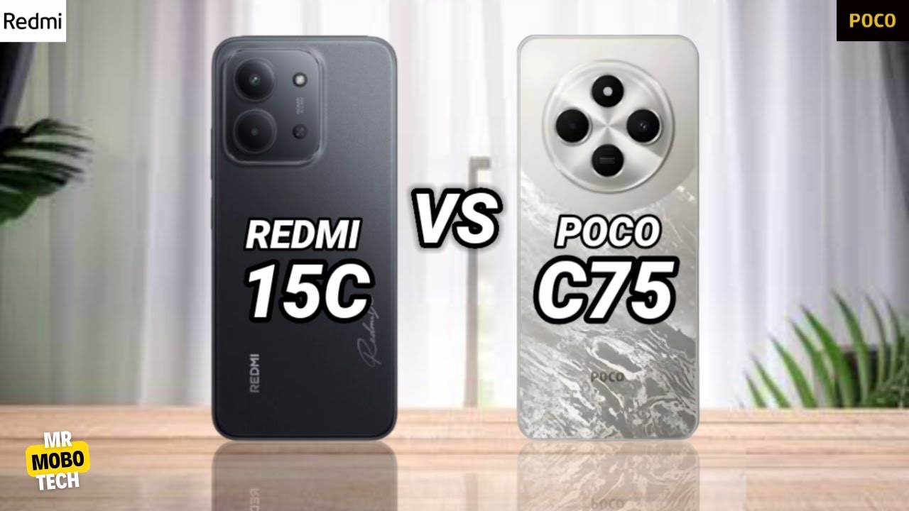 Redmi 15C vs Poco C75 | Mr Mobo Tech