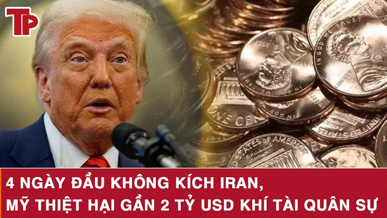 4 ngày đầu không kích Iran, Mỹ thiệt hại gần 2 tỷ USD khí tài quân sự