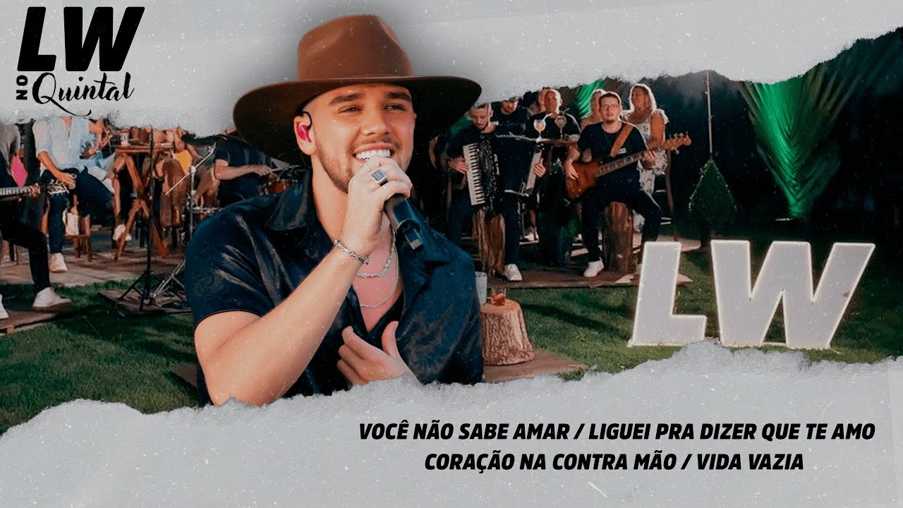 Lucas Walker - Você não sabe amar /Liguei pra dizer que te amo /Coração na contra mão /Vida vazia
