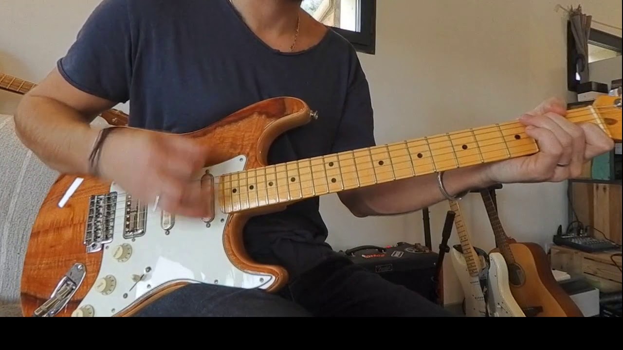 Guitar Cover / Jam - Old Love -with Fender Rarities Flame Koa Stratocaster