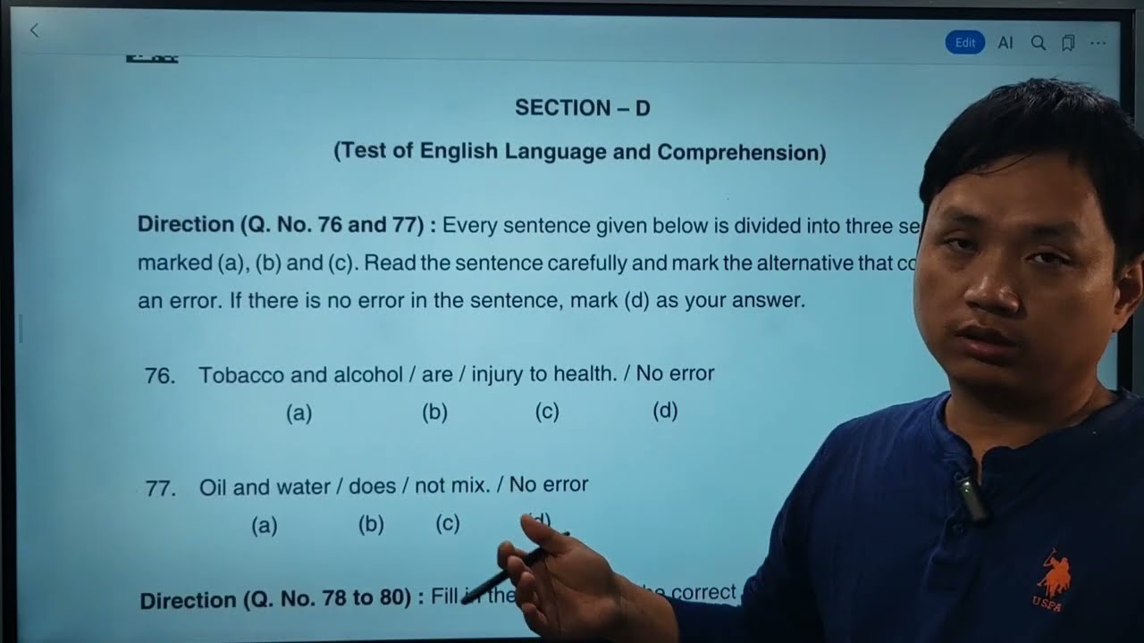 APSSB CHSLE &mdash; 2025 (ENGLISH SECTION)
