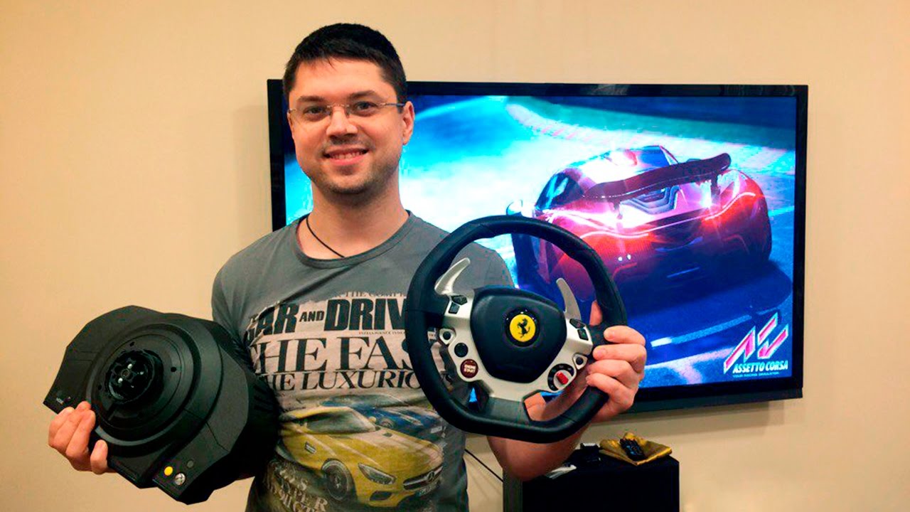 Распаковка Thrustmaster TX Racing Wheel Ferrari 458 Italia Edition