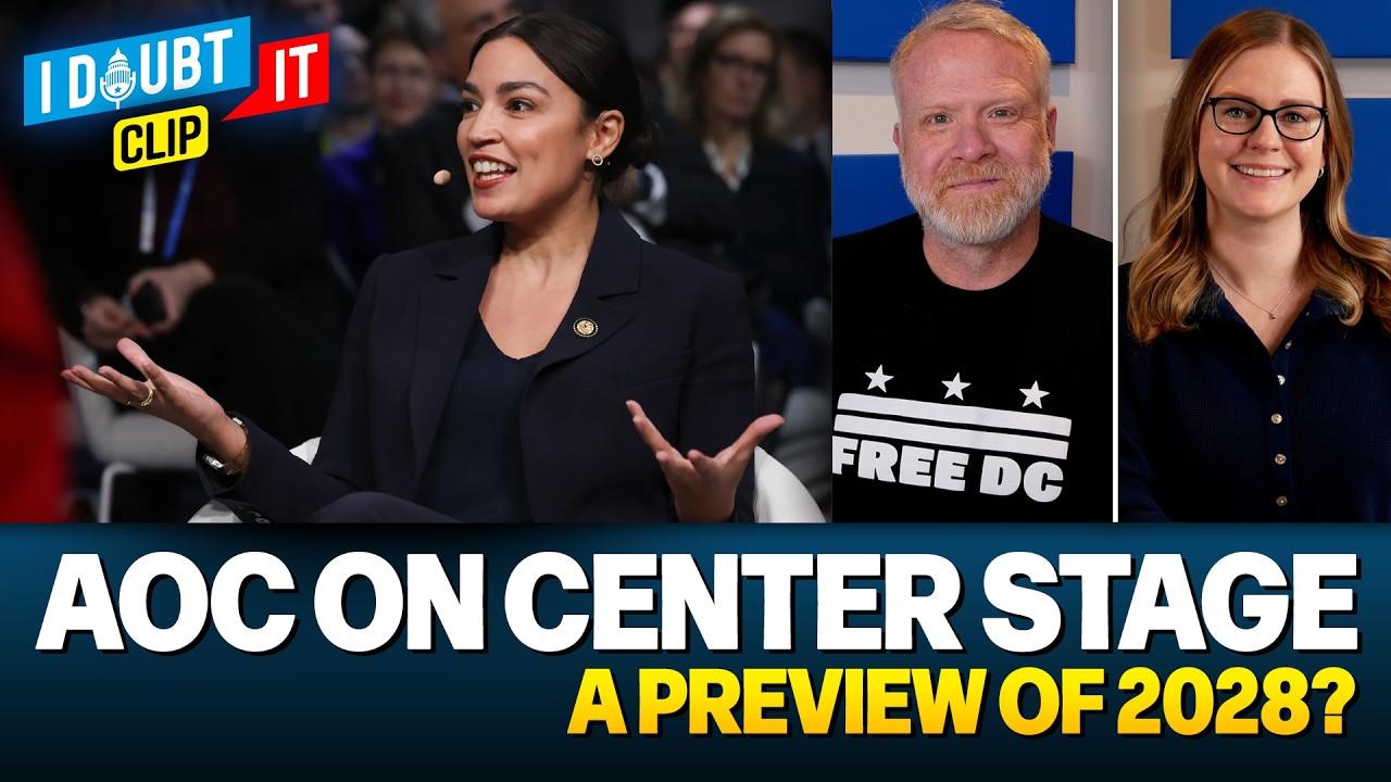 AOC Takes International Spotlight - IS SHE RUNNING FOR PRESIDENT IN 2028?!?