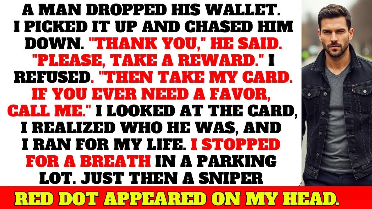I Returned a Lost Wallet to a Stranger. His Business Card Left Me Speechless...