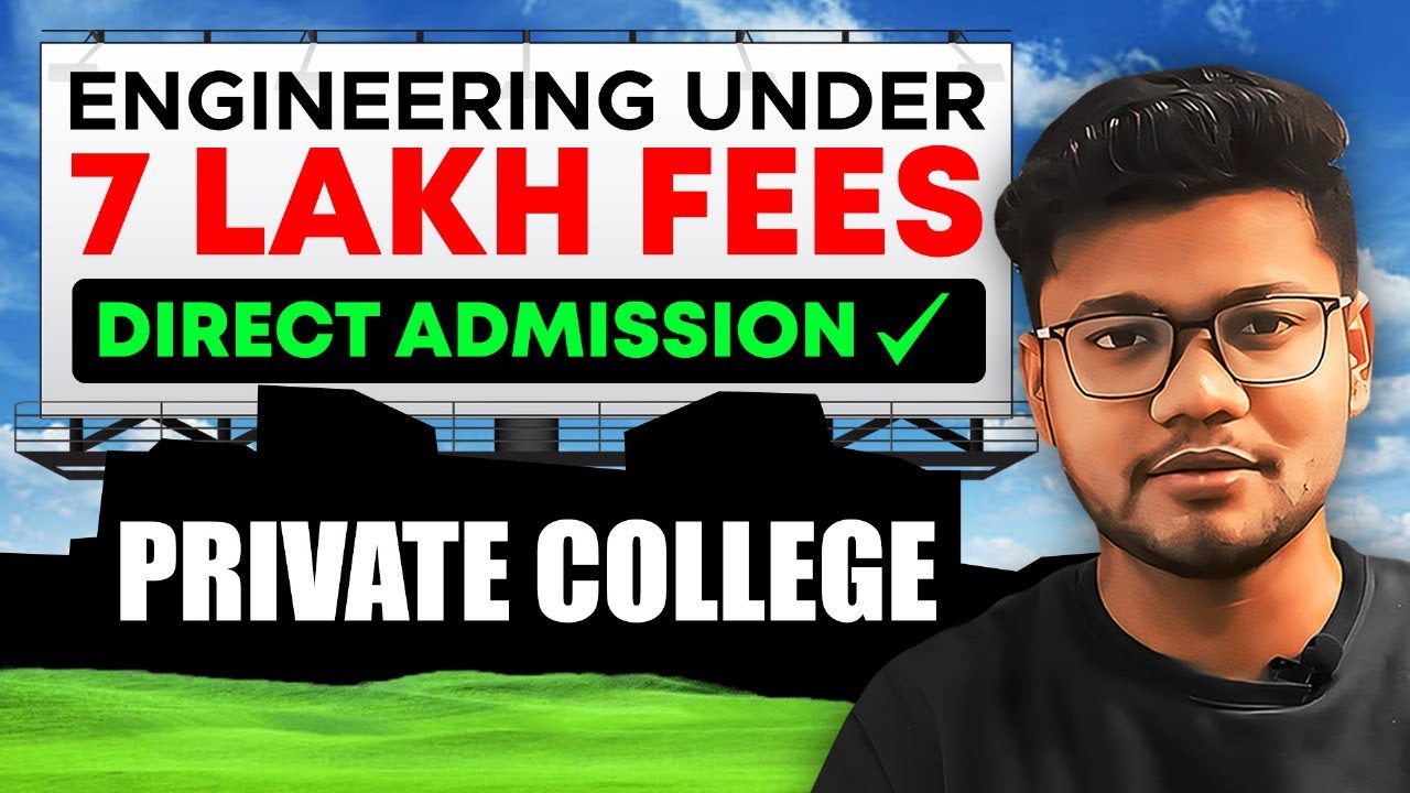 Top 10 LOW Fees 💸 Private  Engineering Colleges in India 🤔💸 for Direct Admission
