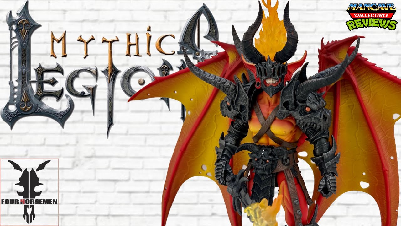 Mythic Legions Arethyr Wave ARETHYR Four Horsemen Studios Figure Review and Size Comparison