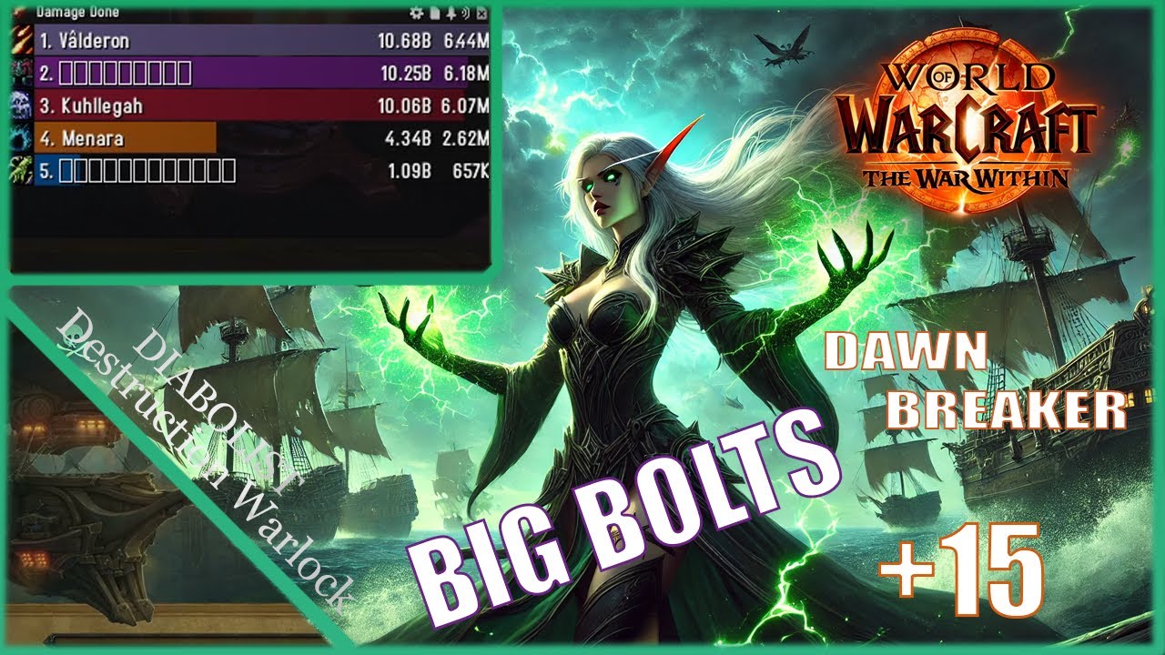 The Dawnbreaker +15 | Diabolist Destruction Warlock | Season 3