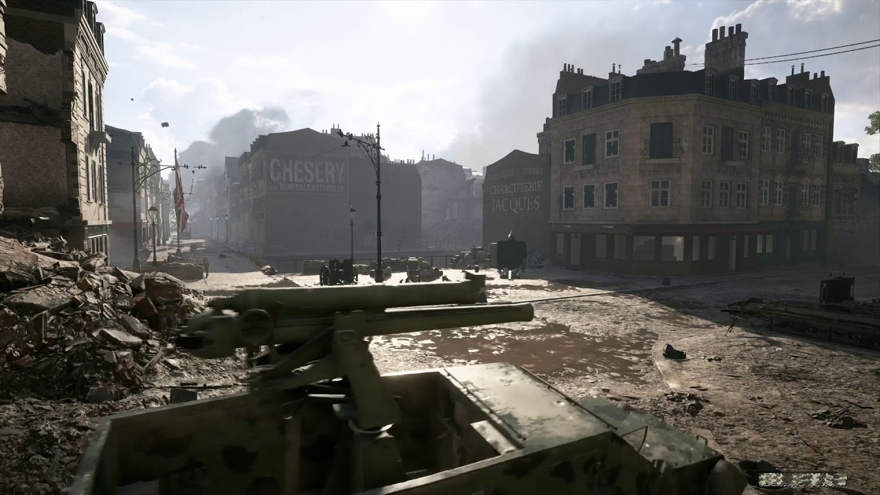 Video Game Ambience Asmr - (BF1) Live Online Battle | Amiens | Spectator View